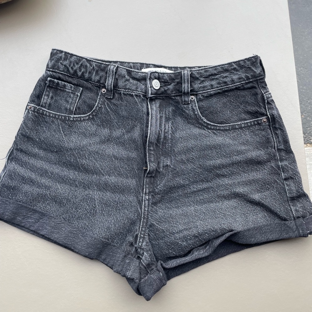 PacSun Charcoal Jean Shorts